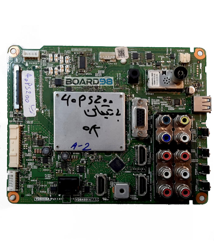  مین برد تلویزیون توشیبا