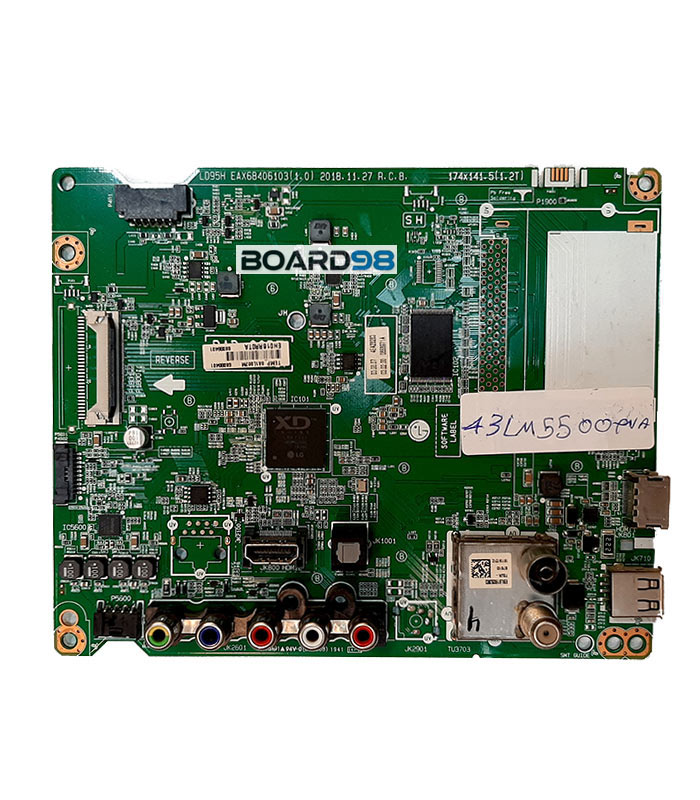 برد مین 43lm5500pva