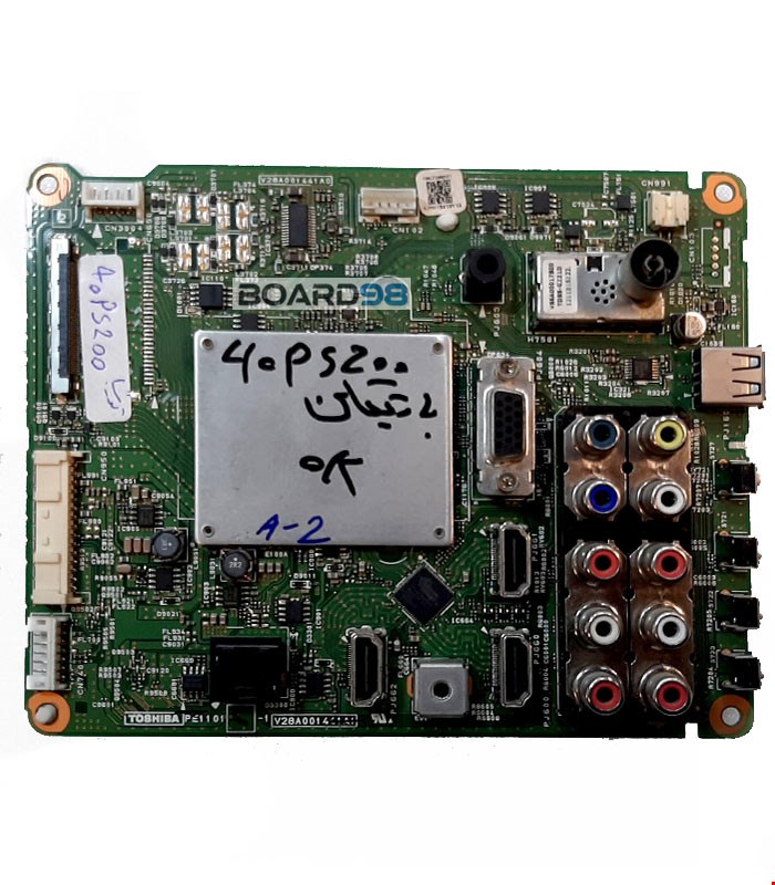 مین برد تلویزیون توشیبا 40PS200