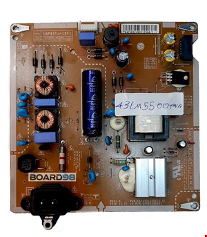 برد پاور تلویزیون ال جی 43LM5500PVA