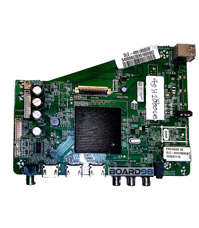 dle-49h1800ub main board daewoo